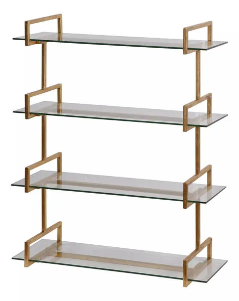 Product Image 1 for Uttermost Auley Gold Wall Shelf from Uttermost