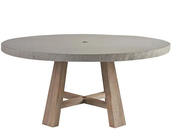 Product Image 1 for Saratoga Round Stone Top Dining Table from Universal Furniture