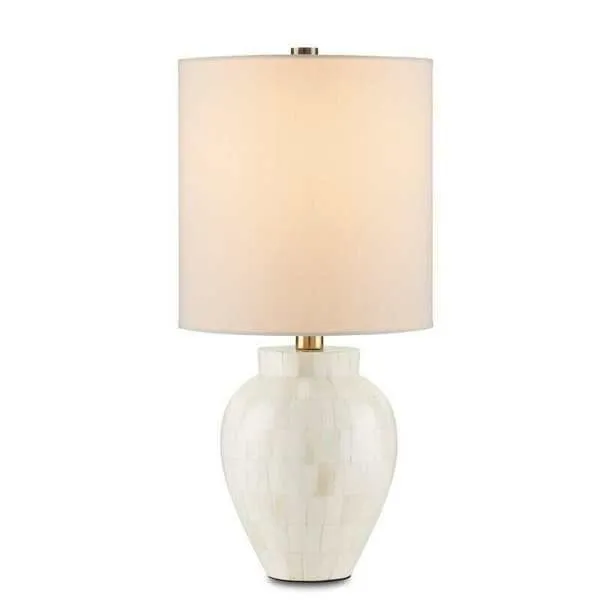 Product Image 1 for Osso Bone Round Table Lamp from Currey & Company