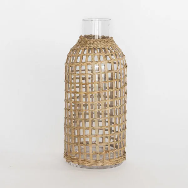 Product Image 7 for Ezra Rattan Wrapped Carafe from Accent Decor