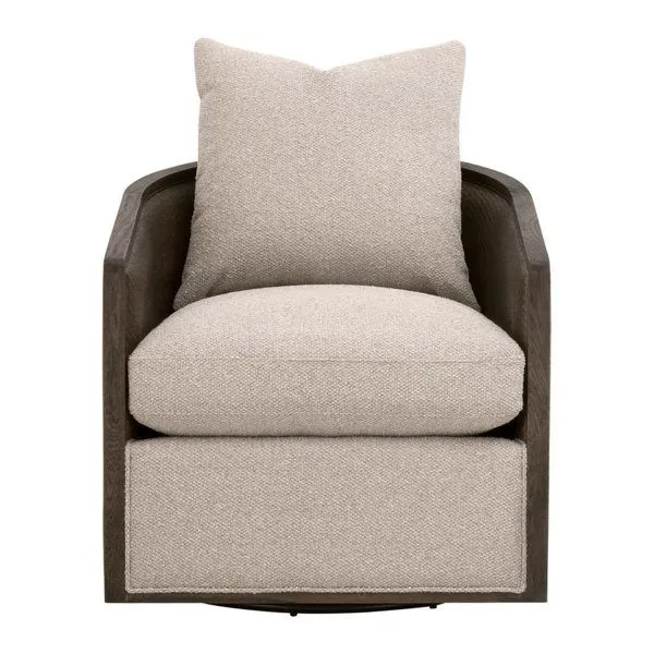 Product Image 1 for McGuire Swivel Club Chair from Essentials for Living