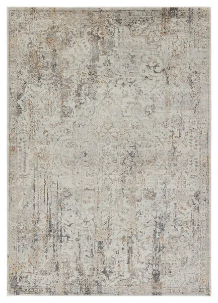Product Image 1 for Belvoir Modern Abstract Light Gray/ Cream Rug - 5'3" x 7'6" from Jaipur