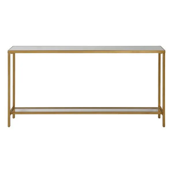 Product Image 1 for Uttermost Hayley Gold Console Table from Uttermost