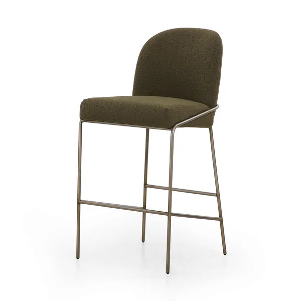 Product Image 1 for Astrud Olive Upholstered Bar Stool from Four Hands