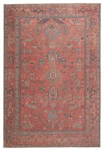 Product Image 4 for Galina Oriental Red/ Blue Rug from Jaipur