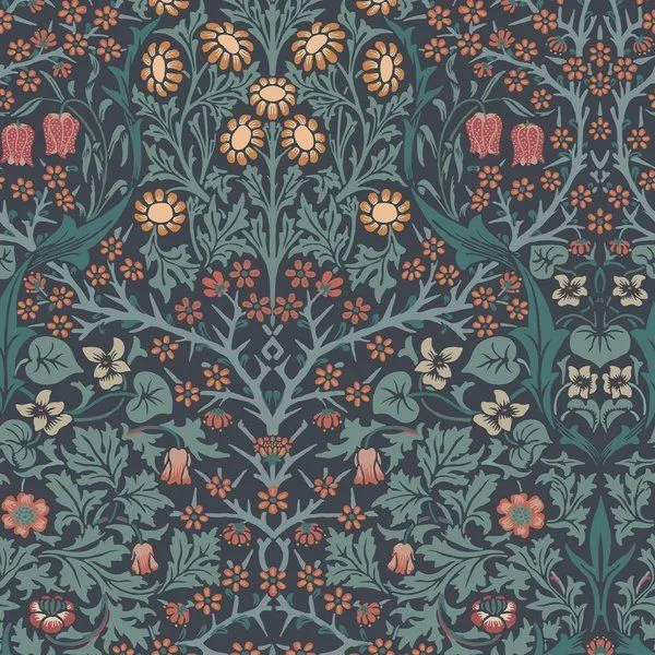 Product Image 1 for William Morris Blackthorn Wallpaper from Graham & Brown