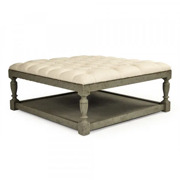 Product Image 2 for Square Tufted Ottoman from Zentique