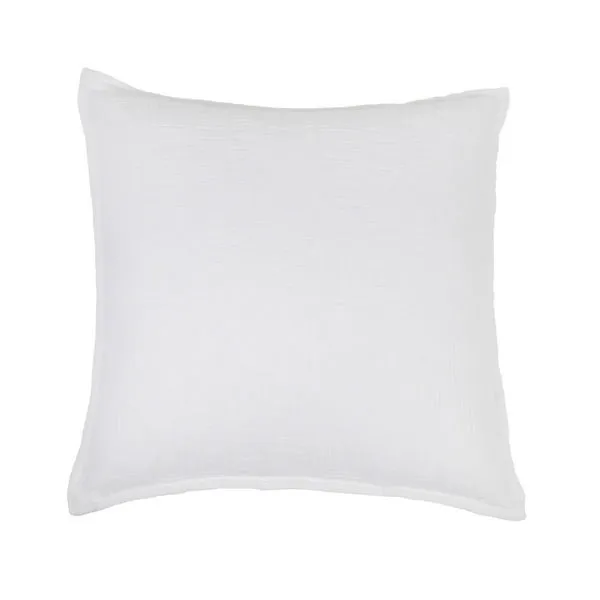 Product Image 1 for Harbour Cotton Euro Sham - White from Pom Pom at Home