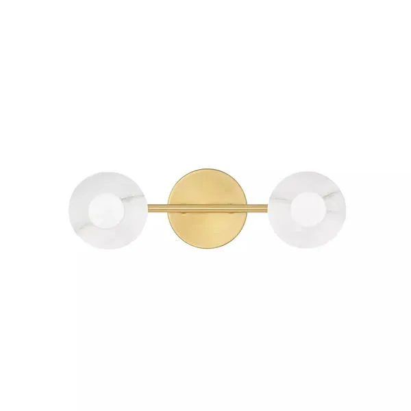 Product Image 1 for Elmont 2 Light Bath Bracket from Hudson Valley