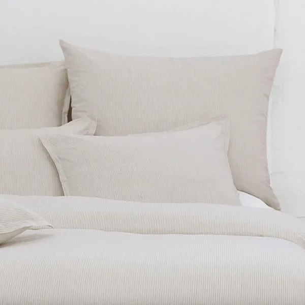 Product Image 2 for Luke 28" x 36" Large Decorative Bed Pillow with Insert - Natural from Pom Pom at Home