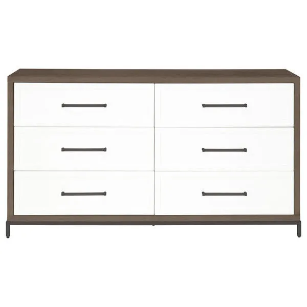 Product Image 1 for Wrenn 6-Drawer Brown Acacia Double Dresser from Essentials for Living