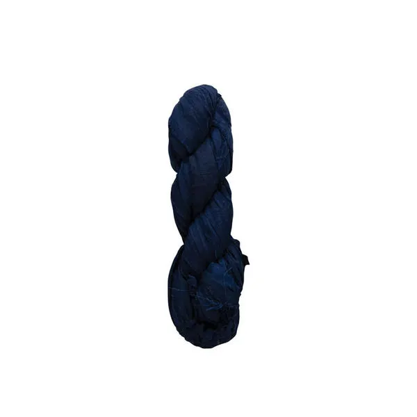 Product Image 1 for Fleur Recycled 70-75 Yard Navy Torn Silk Ribbon from Creative Co-Op