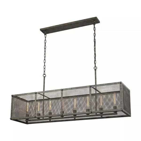 Product Image 1 for Perry 8 Light Island In Malted Rust from Elk Lighting