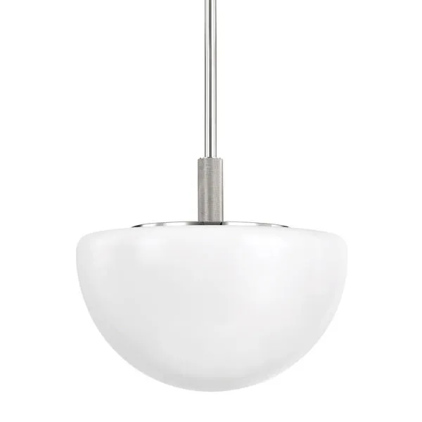 Product Image 1 for Lethbridge 1-Light Large Pendant - Polished Nickel from Hudson Valley