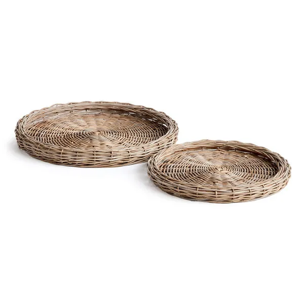 Product Image 1 for Jules Round Trays, Set of 2 from Napa Home And Garden