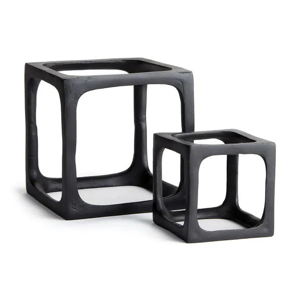 Product Image 1 for Cubist Black Sculptures, Set of 2 from Napa Home And Garden