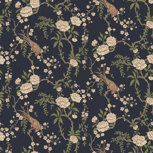 Product Image 1 for Birdsong Removable Peel & Stick Wallpaper from Mitchell Black