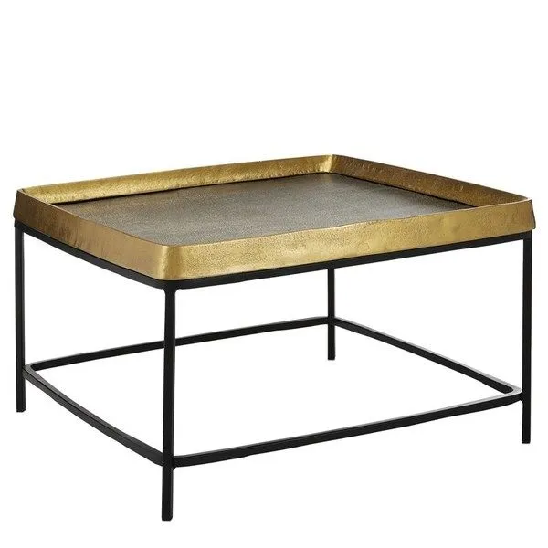 Product Image 1 for Tanay Brass Cocktail Table from Currey & Company
