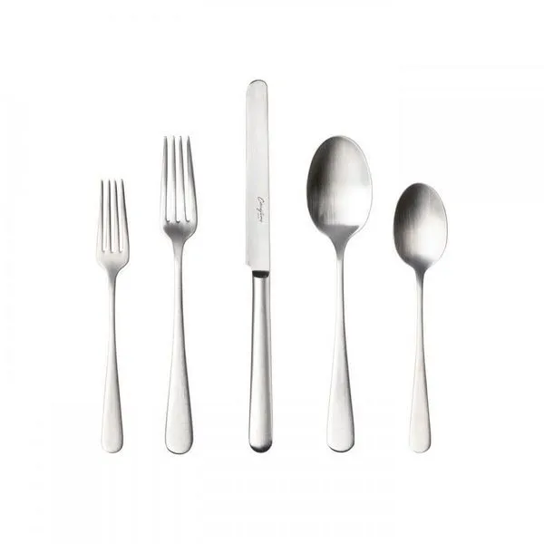 Product Image 1 for Pacifica Stainless Steel Flatware Set, 5 Pieces from Casafina