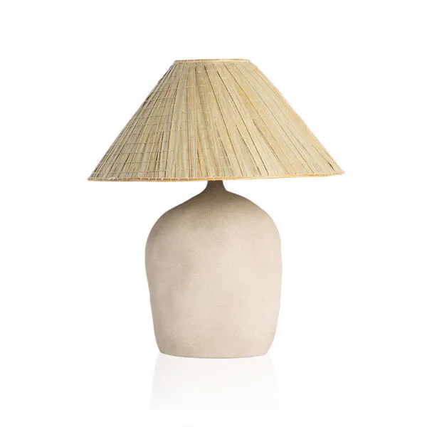 Product Image 1 for Cobb Ceramic Table Lamp - Sand Porcelain from Four Hands