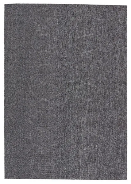 Product Image 5 for Ekon Indoor/ Outdoor Trellis Dark Gray Rug from Jaipur