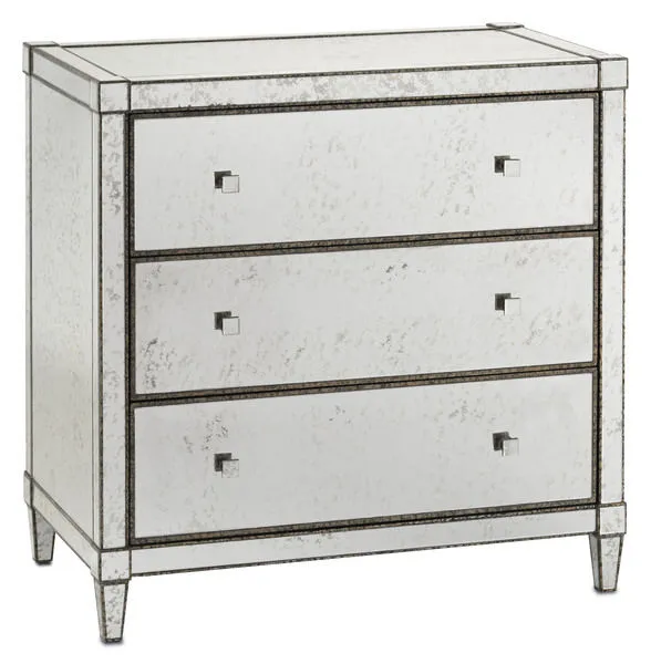 Product Image 3 for Monarch Three Drawer Chest from Currey & Company