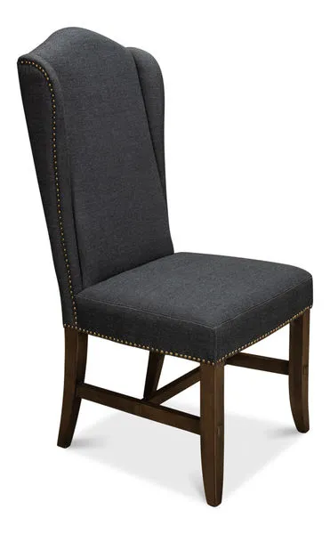 Product Image 5 for Black High Back Dining Chair from Sarreid Ltd.