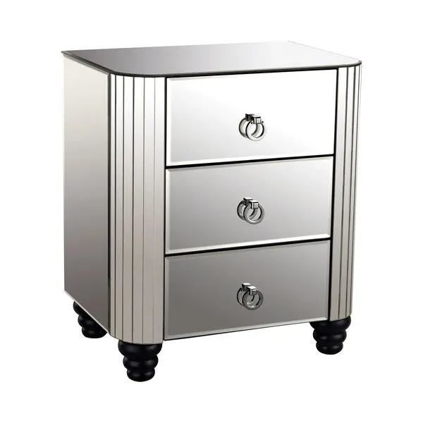 Product Image 1 for Deco Mirror 3 Drawer Chest from Elk Home