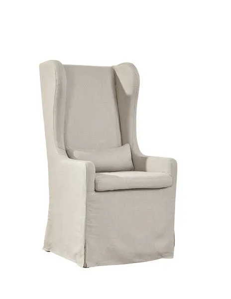 Product Image 5 for Highback Linen Host Chair from Furniture Classics