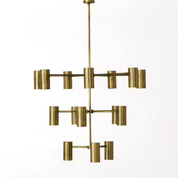 Product Image 9 for Theo Tiered Chandelier from Four Hands