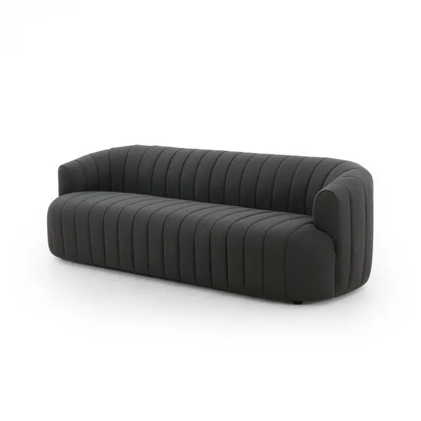 Product Image 1 for Elliana Fiqa Boucle Modern Sofa - Charcoal from Four Hands