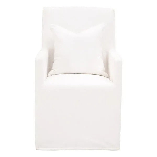 Product Image 1 for Shelter Full Slipcover Arm Chair with Casters from Essentials for Living