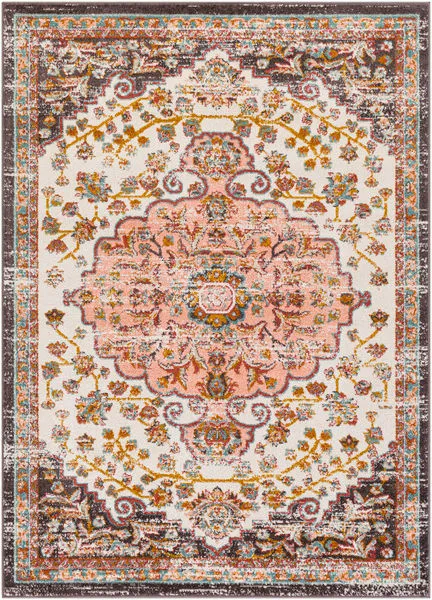 Product Image 4 for Ankara Pink / Mustard Rug from Surya