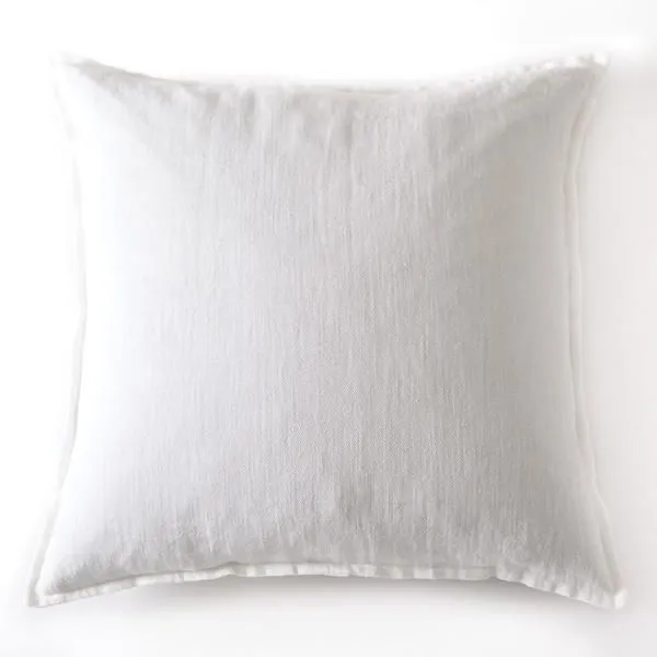 Product Image 1 for Montauk Linen Euro Sham - White from Pom Pom at Home