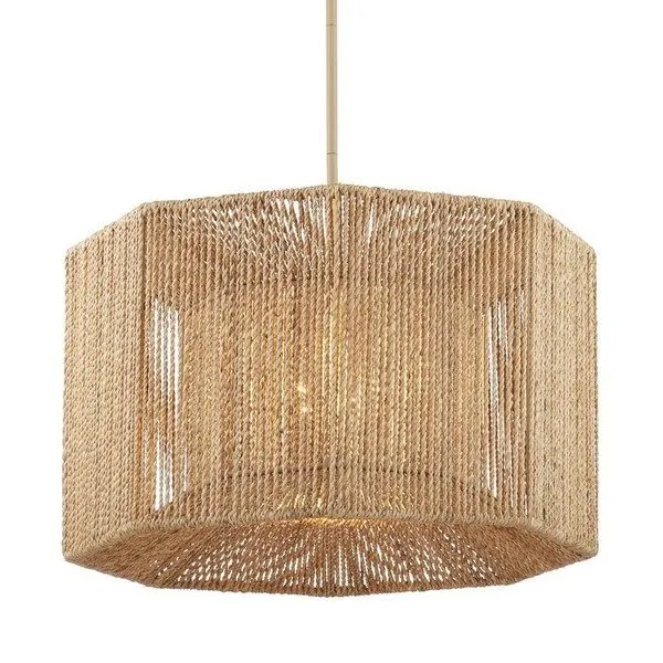 Product Image 1 for Mereworth Rope Chandelier from Currey & Company