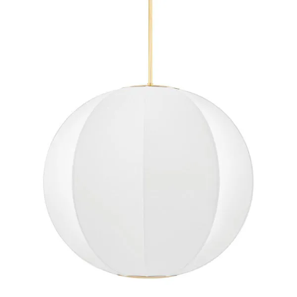 Product Image 3 for Jupiter 2-Light Aged Brass Pendant Light from Hudson Valley