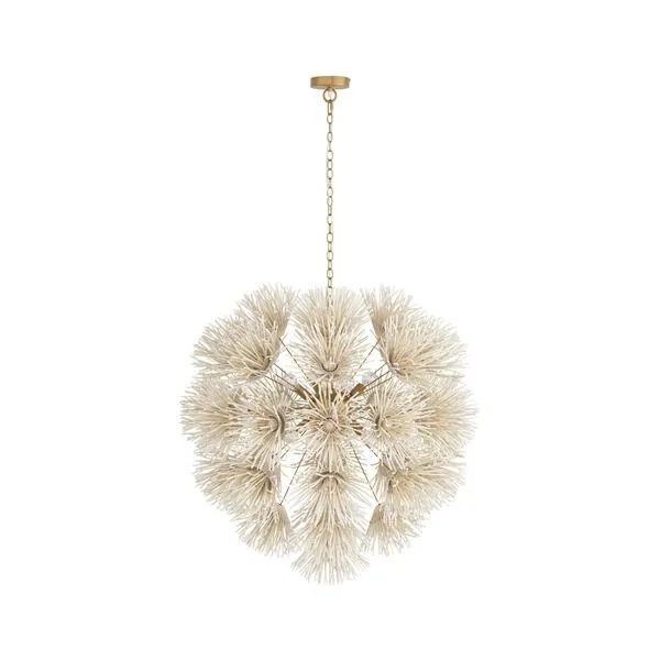 Product Image 5 for Winona Gold Ivory Coconut Chandelier from Arteriors