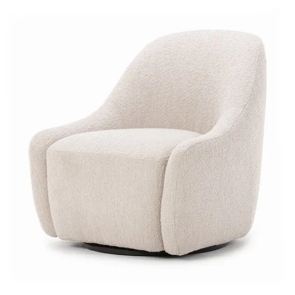 Product Image 1 for Levi Upholstered Swivel Chair from Four Hands