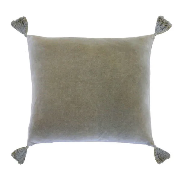 Product Image 1 for Bianca 20" Cotton Accent Pillow with Insert - Sage from Pom Pom at Home