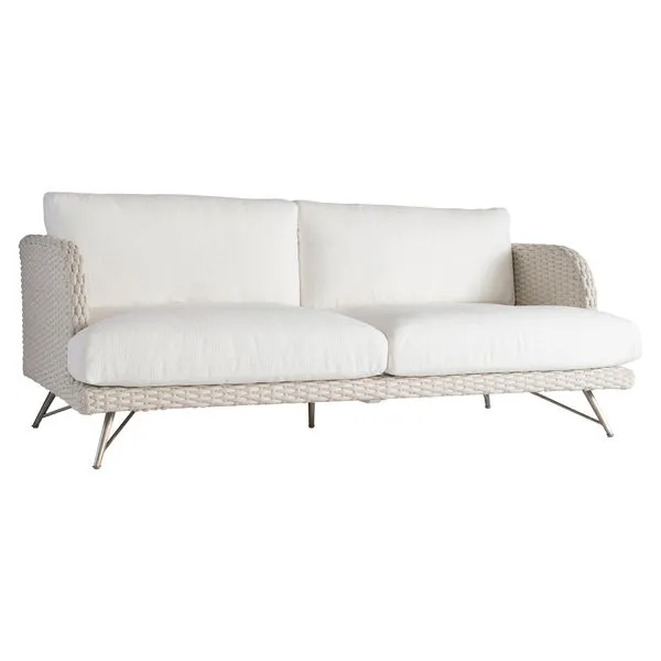 Product Image 1 for Isola White Woven Outdoor Sofa from Bernhardt Furniture