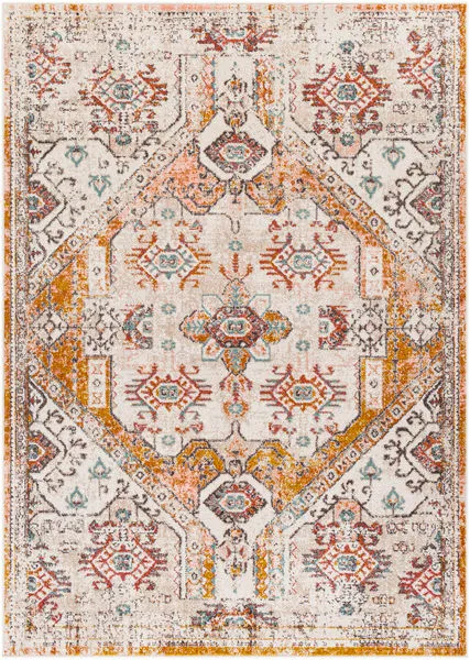 Product Image 5 for Ankara Pale Pink / Brick Rug from Surya