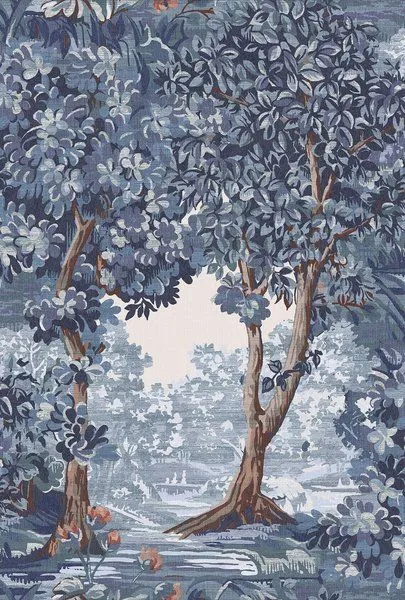 Product Image 1 for Bodenham Twilight Wallpaper from Graham & Brown