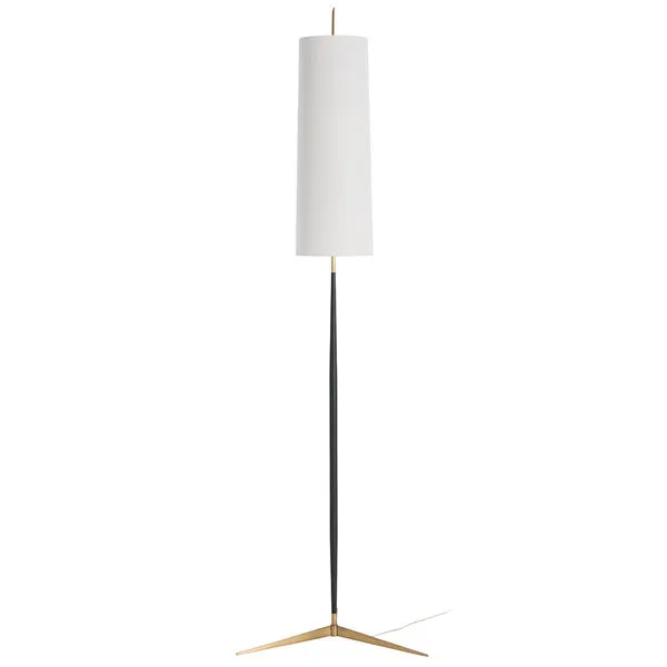 Product Image 1 for Dunn Black Bronze Steel Floor Lamp from Arteriors