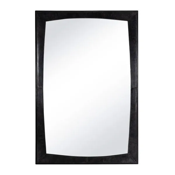 Product Image 1 for Estaban Small Leather Mirror from Regina Andrew Design