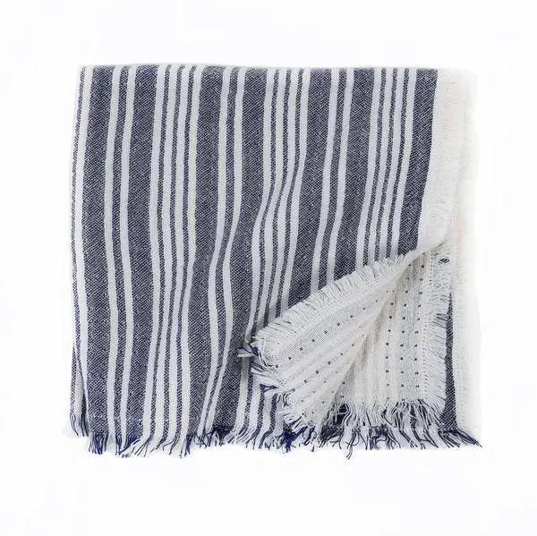 Product Image 1 for Yountville Cotton Napkins, Set of 4 - Navy from Pom Pom at Home