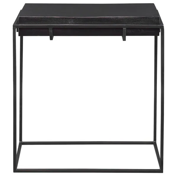 Product Image 4 for Telone Modern Black Side Table from Uttermost