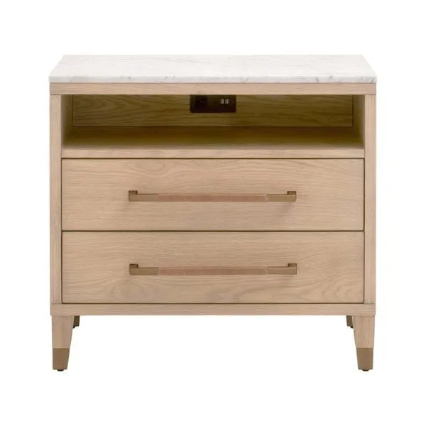 Product Image 1 for Cambria 2-Drawer Nightstand from Essentials for Living