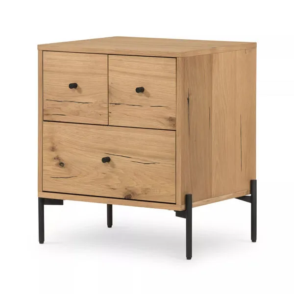 Product Image 10 for Eaton Light Oak Nightstand from Four Hands