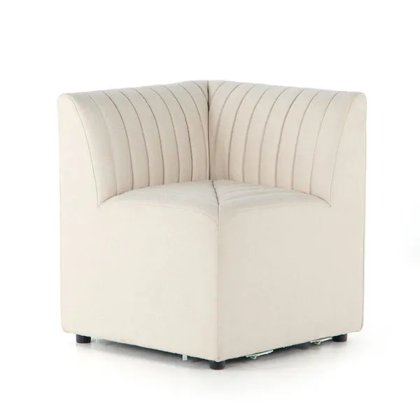 Product Image 1 for Augustine Corner Dining Bench-Capri Oatmeal from Four Hands