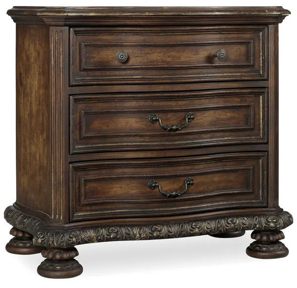 Product Image 8 for Adagio Three Drawer Nightstand from Hooker Furniture